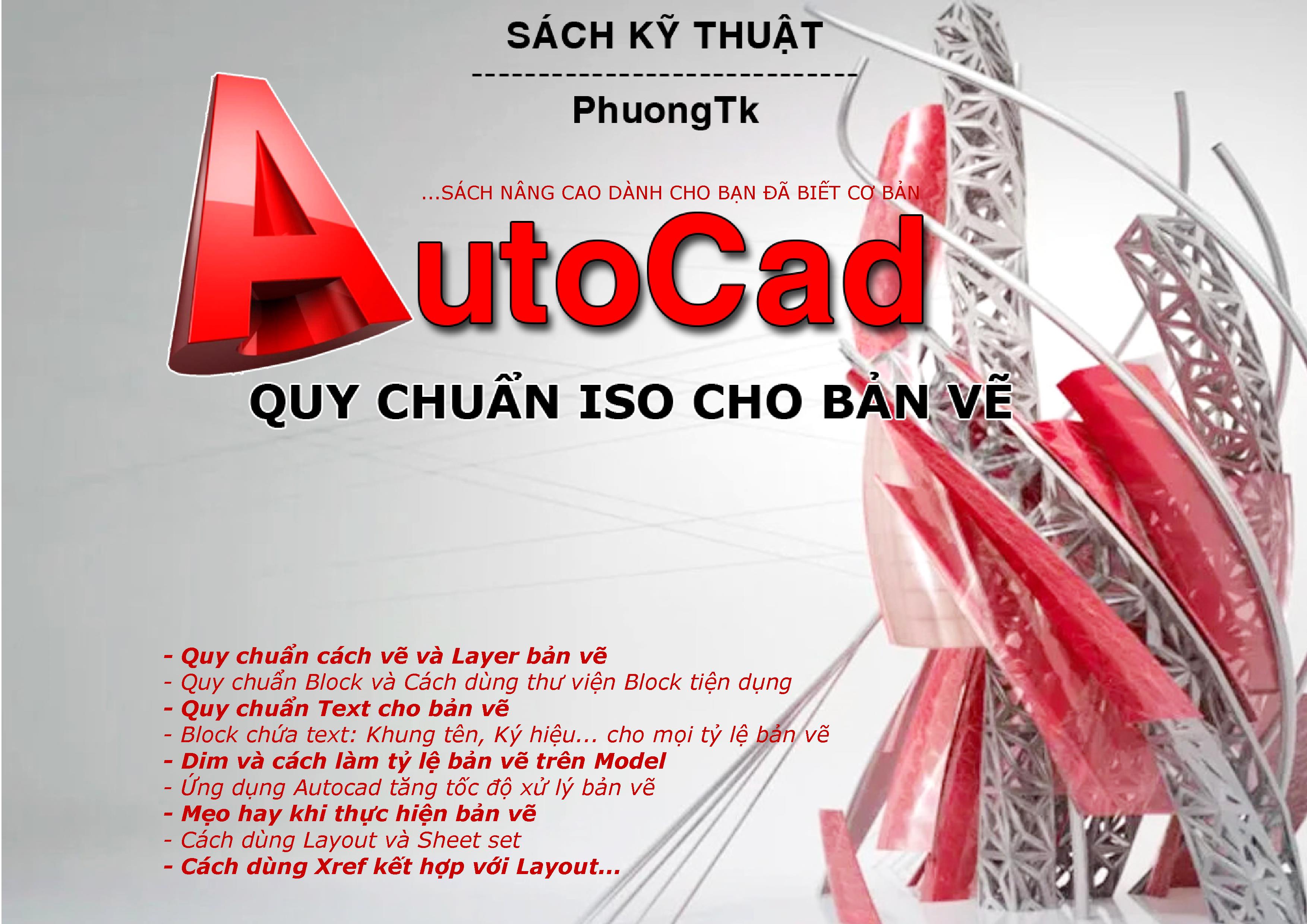Sách Quy Chuẩn iSo Bản Vẽ Autocad